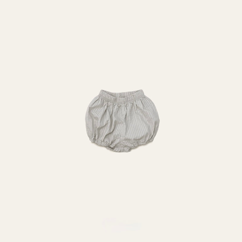 Cozy Blouse & Short Bloomers with Ribbed T-shirt Set